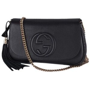 NWOT Gucci Soho Leather Tassel Crossbody Bag